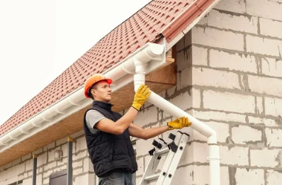 Pose et remplacement de gouttières à Chiddes